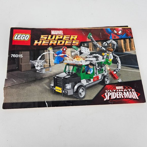 Lego Ultimate Spider Man Marvel 76015 Manual Instruction Book ONLY No Brick Fig - Picture 1 of 7